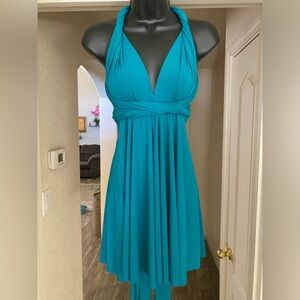 Victoria’s Secret Multi-Way Teal Dress